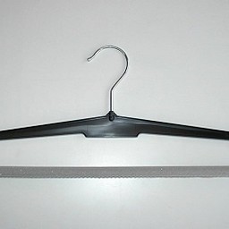 Hanger HW22 alles/broekhanger 37cm zwart