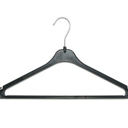 Hanger zwart vlak K43 broeklat+rokink.