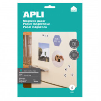 Apli Apli-nr. 10245  Magnetic inkjet paper Din A4  8 sheets