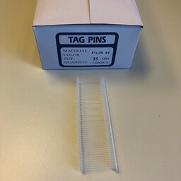 Nylon textielpins 25mm standaard 5000st