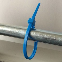 Cable-ties 200x4.8 blauw 100st