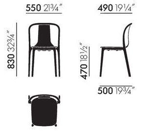 Vitra Vitra Belleville Chair Wood Workbrands
