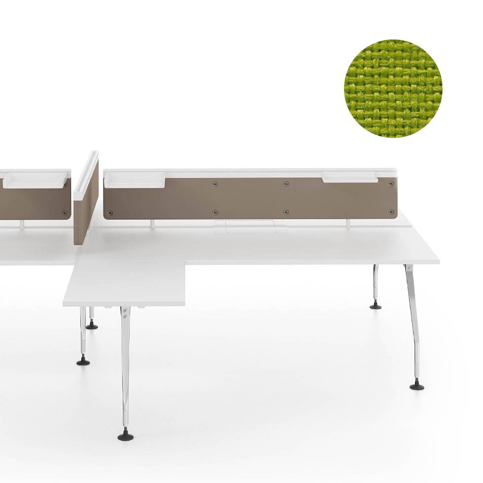 Outlet Vitra Ad Hoc Screen For Duo Bench B 180 X H 31 5 Cm