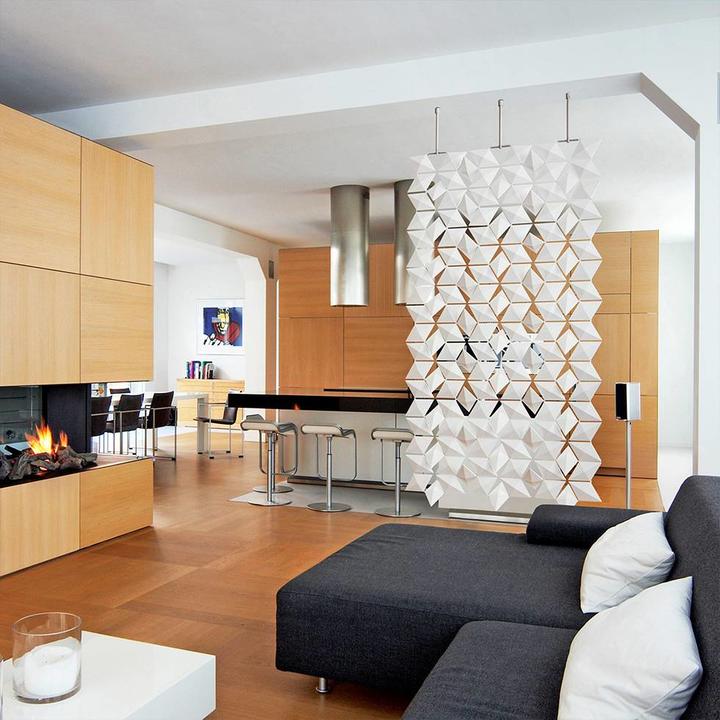 Suspended Ceiling Room Divider Shelly Lighting