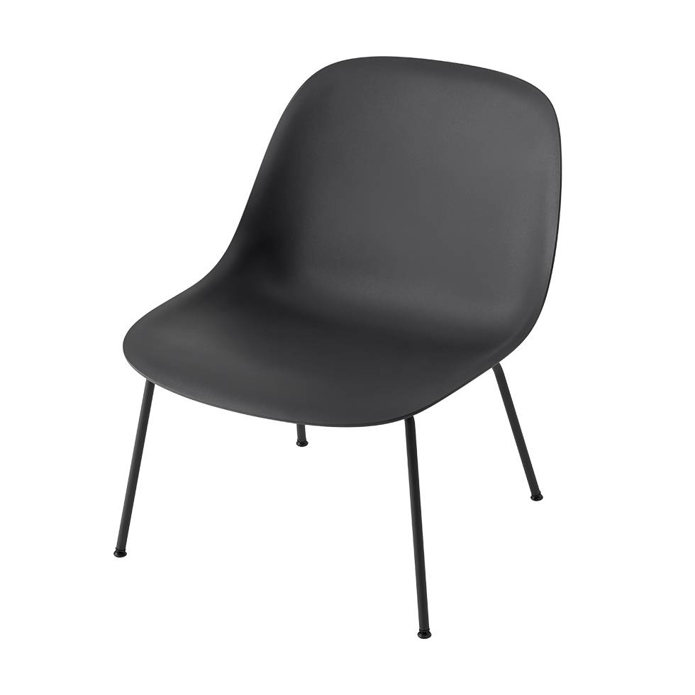 Muuto Fiber Lounge Chair | Tube base - Workbrands
