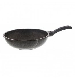 Braet Wok 24 cm inductie met schenktuit