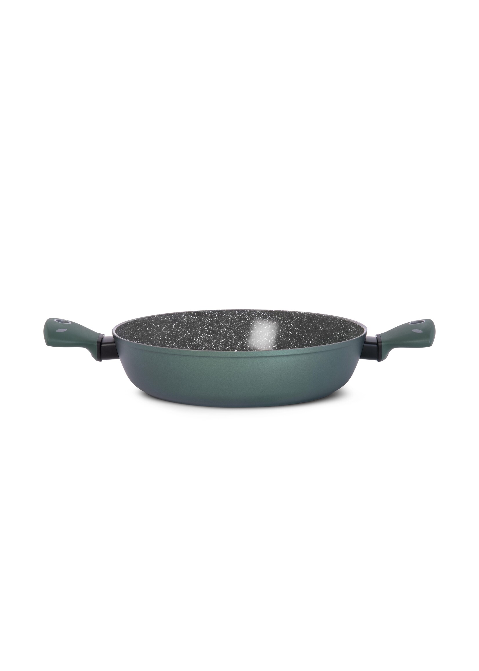 Braet ECO-PROOF ACTIE: wok 28 cm + koekenpan 28 cm + braadpan 28 cm + deksel 28 cm. Normaal € 225,00 NU € 175,00.