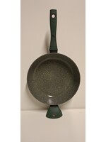 Braet Hapjespan 28 cm met steel en oor