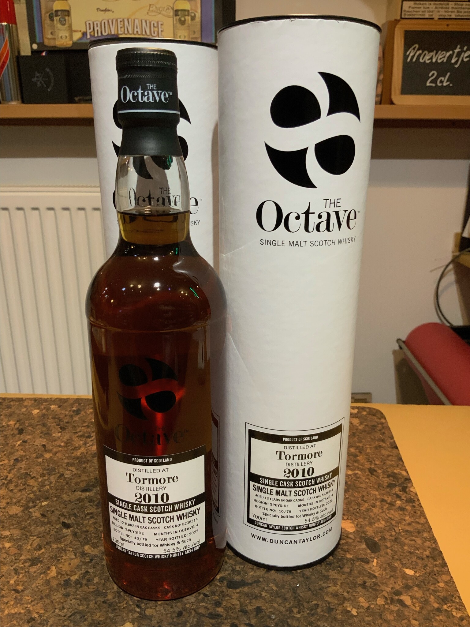 Tormore 2012 The Octave 54,5%Bottled for Whisky and such - Whisky