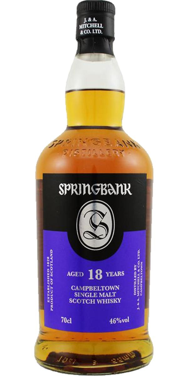 Springbank 18-year-old - Whisky and such