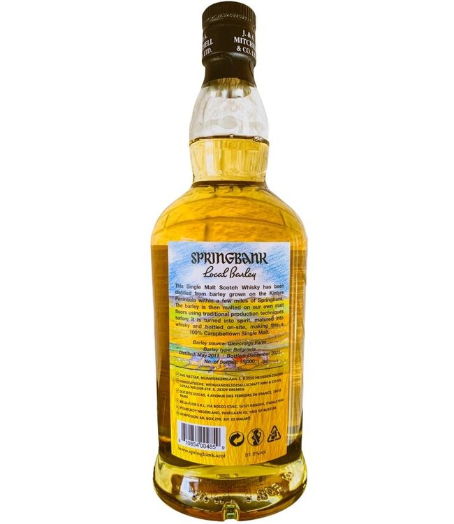 springbank 10y 57,3% 70cl Local Barley 2017