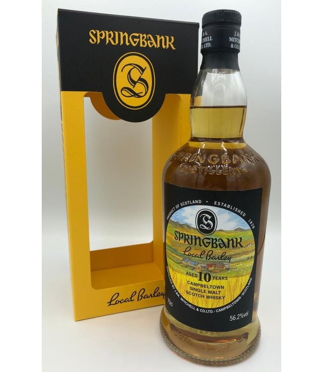 springbank 10 years Local Barley 2019  56.2 % Vol.