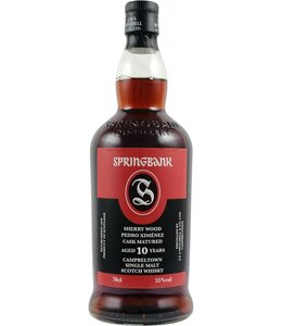 springbank 10y Sherry Pedro Ximenez 2022  55% 70cl