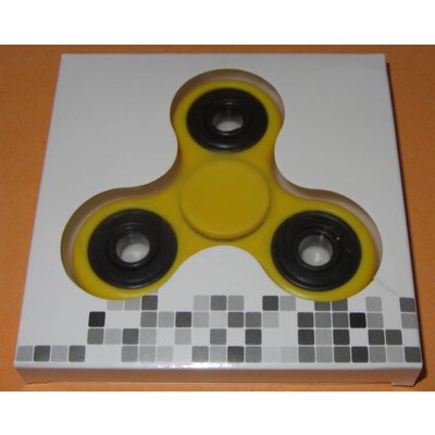Fidget Spinner Yellow / black # 2