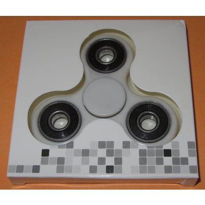 Fidget Spinner White / black # 2