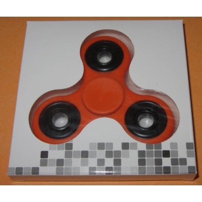 Fidget Spinner Orange / black # 2