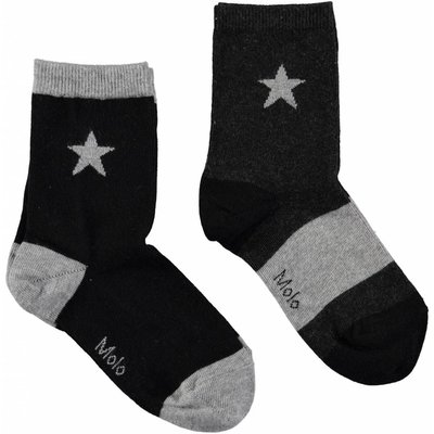 Molo socks Grey Melange (2-pack)