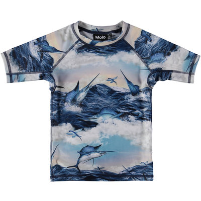 Molo swim shirt Jumping Svordfish