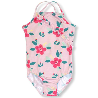 JNY swimsuit Hibiscus