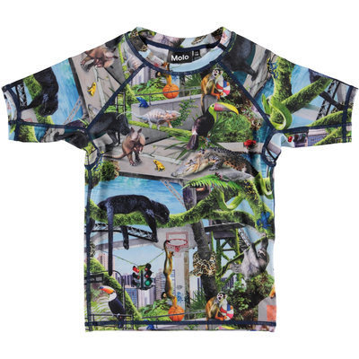 Molo swim shirt Urban Jungle