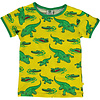 Smafolk shirt Crocodile geel