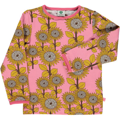 Smafolk shirt Flowers sea pink