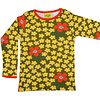 Duns Sweden shirt Flower Olive