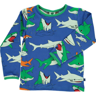 Smafolk shirt Shark blue lolite