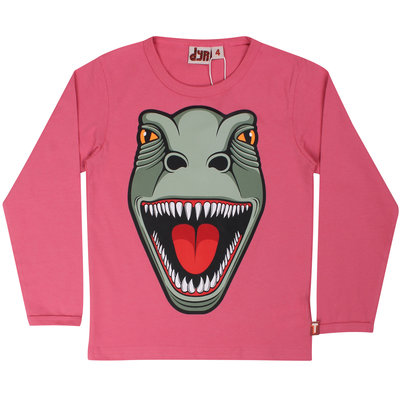 DYR shirt T-Rex winter pink