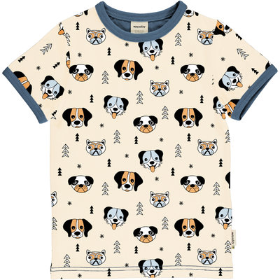 Meyadey (Maxomorra) shirt ss Happy Dogs