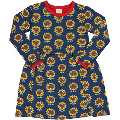 Maxomorra dress spin Sunflower