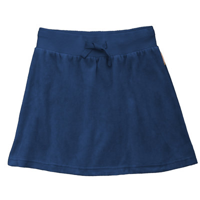 Maxomorra skirt velvet Navy