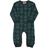 DYR jumpsuit Tykhuder blackgreen/greyblue