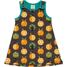 Maxomorra play dress Orange