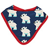 Maxomorra bib / bib dribble Polar Bear