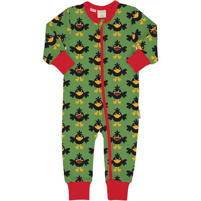 Maxomorra romper suit Crow