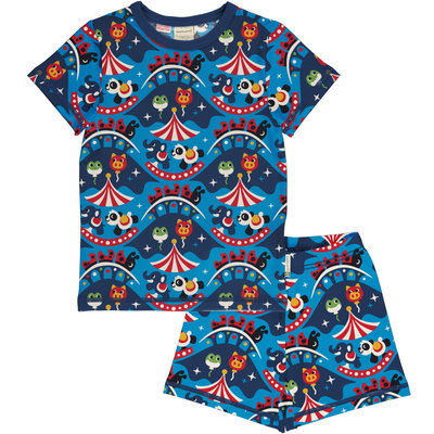 Maxomorra pajama set ss Fairground