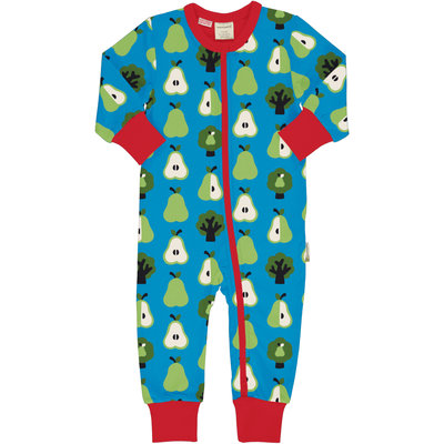 Maxomorra romper suit Pear