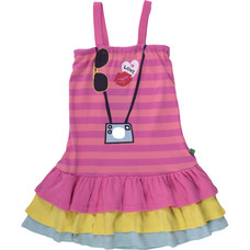 Fred's World summer dress Pink Stripe