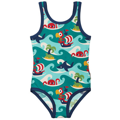 Maxomorra swimsuit Tropical Ocean