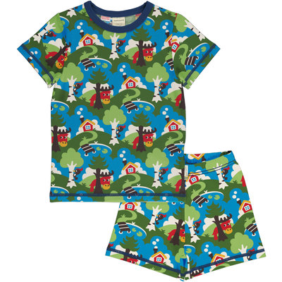 Maxomorra ss Countryside pyjama set