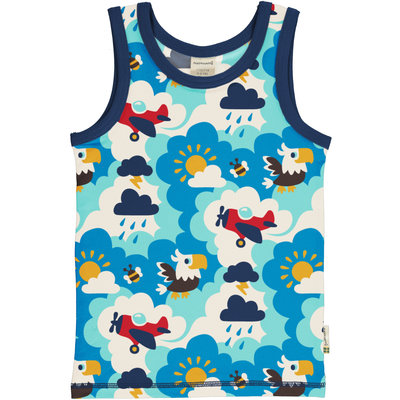 Maxomorra tank top Sky