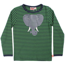 DYR shirt ls Elefant fall jungle/navy