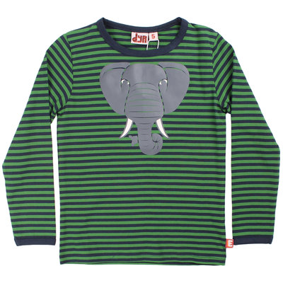 DYR shirt ls Elephant fall jungle/navy