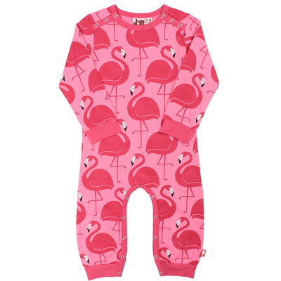 DYR romper suit Flamingo pink