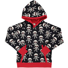 Maxomorra hoodie lined Scary Skeleton