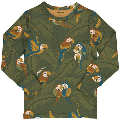 Meyadey (Maxomorra) shirt ls Marvellous Macaw