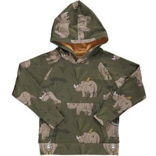 Meyadey (Maxomorra) hoodie lined Roaming Rhino