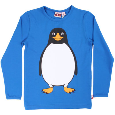 DYR shirt ls Pingvin blue
