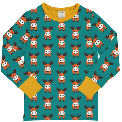 Maxomorra shirt ls Nordic Moose